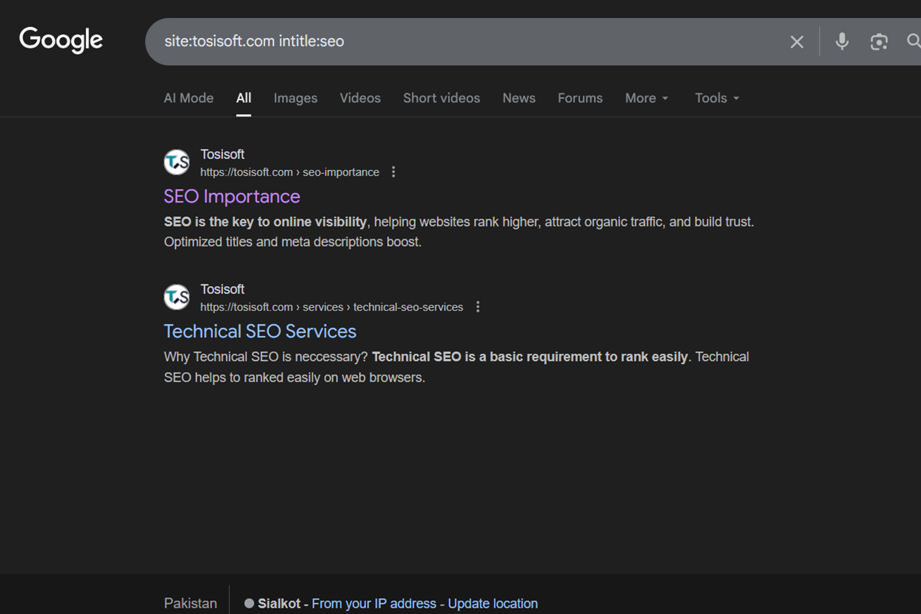 🔍 Combining site: and intitle: Search Operators